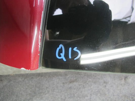 10-15 Lexus IS350 IS250 Convertible Rear Roof Back Glass Window RED Mica OEM