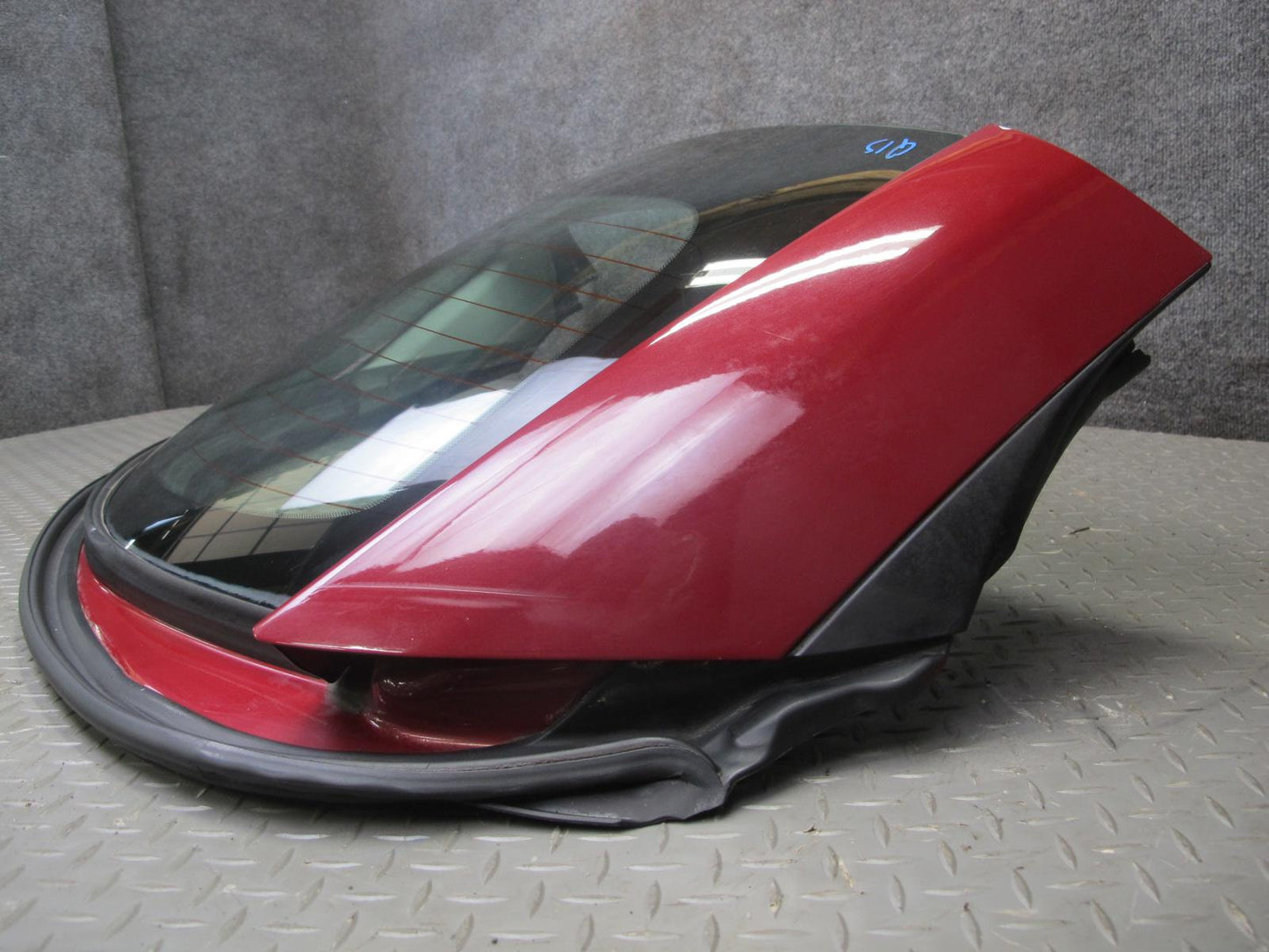 10-15 Lexus IS350 IS250 Convertible Rear Roof Back Glass Window RED Mica OEM