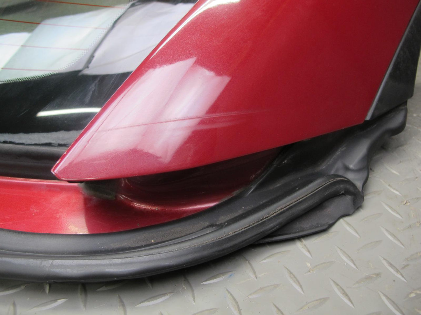 10-15 Lexus IS350 IS250 Convertible Rear Roof Back Glass Window RED Mica OEM