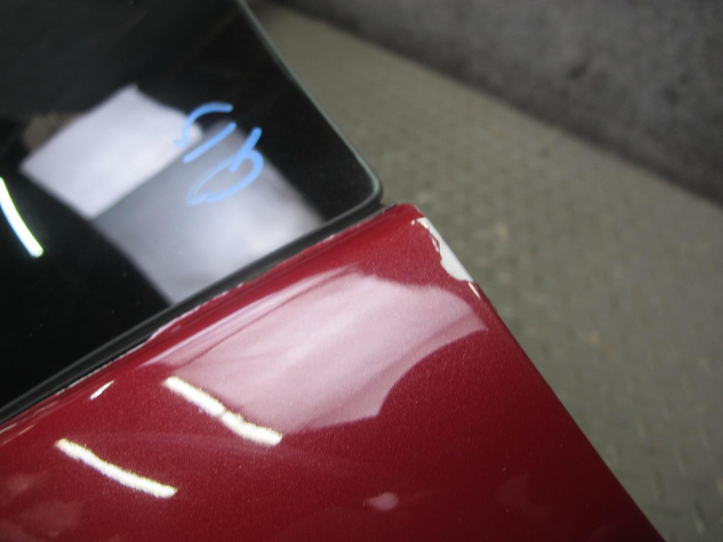 10-15 Lexus IS350 IS250 Convertible Rear Roof Back Glass Window RED Mica OEM