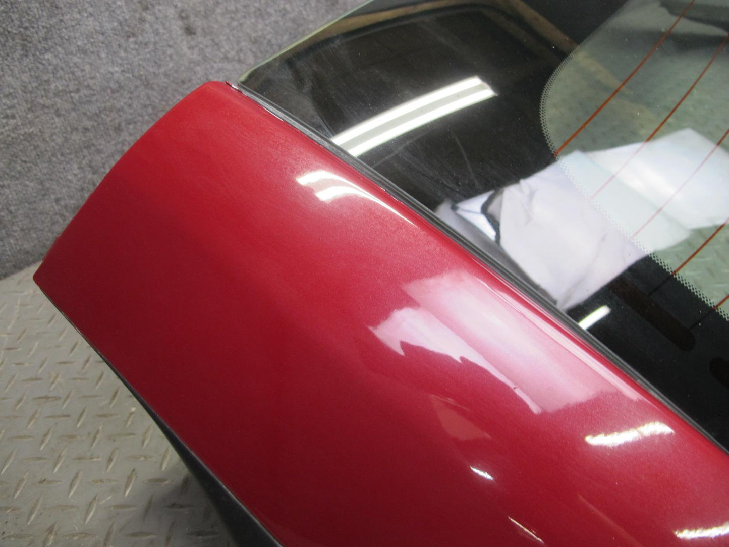 10-15 Lexus IS350 IS250 Convertible Rear Roof Back Glass Window RED Mica OEM