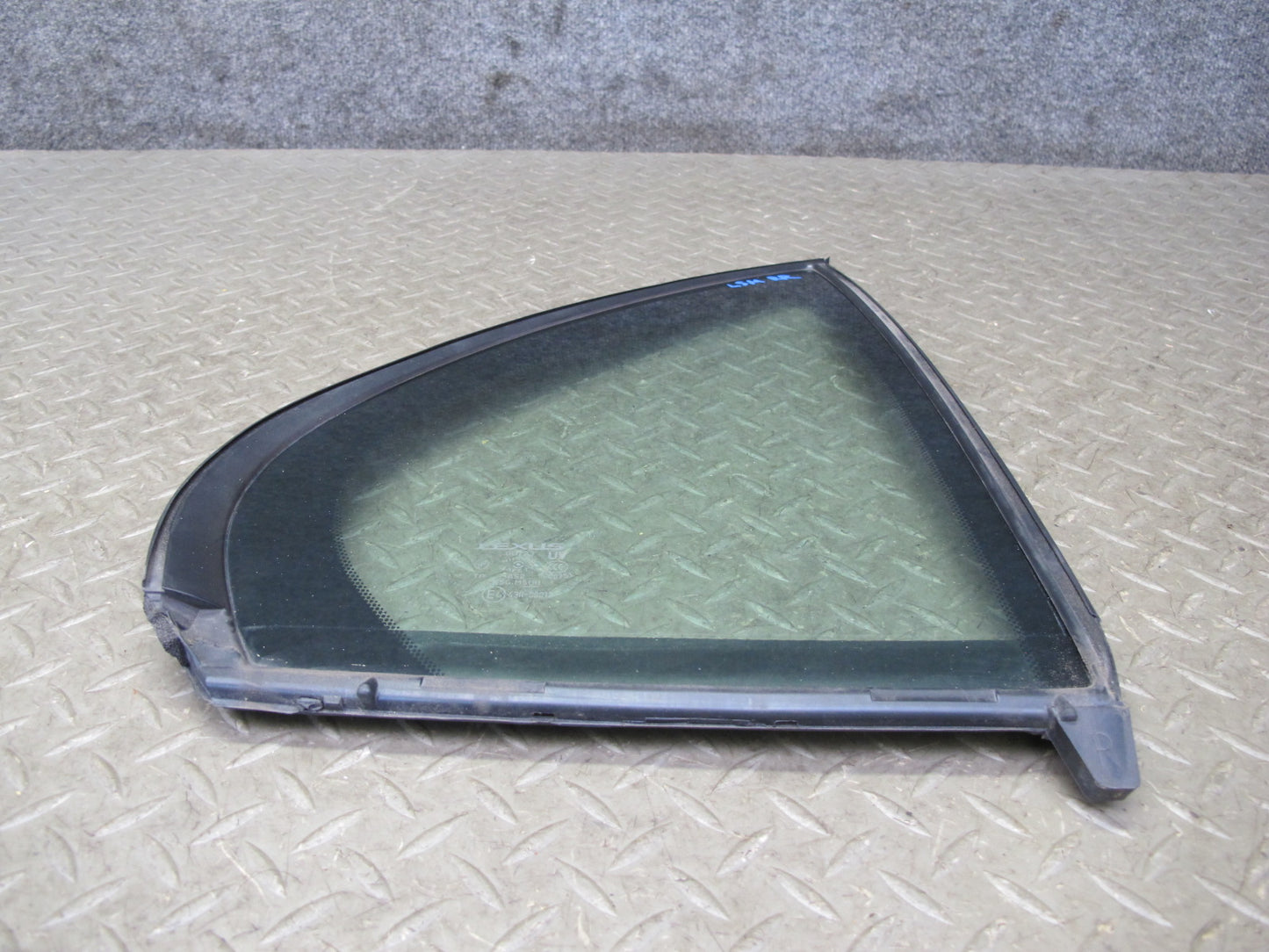 01-06 Lexus UCF30L LS430 Rear Right Door Fixed Glass Window OEM