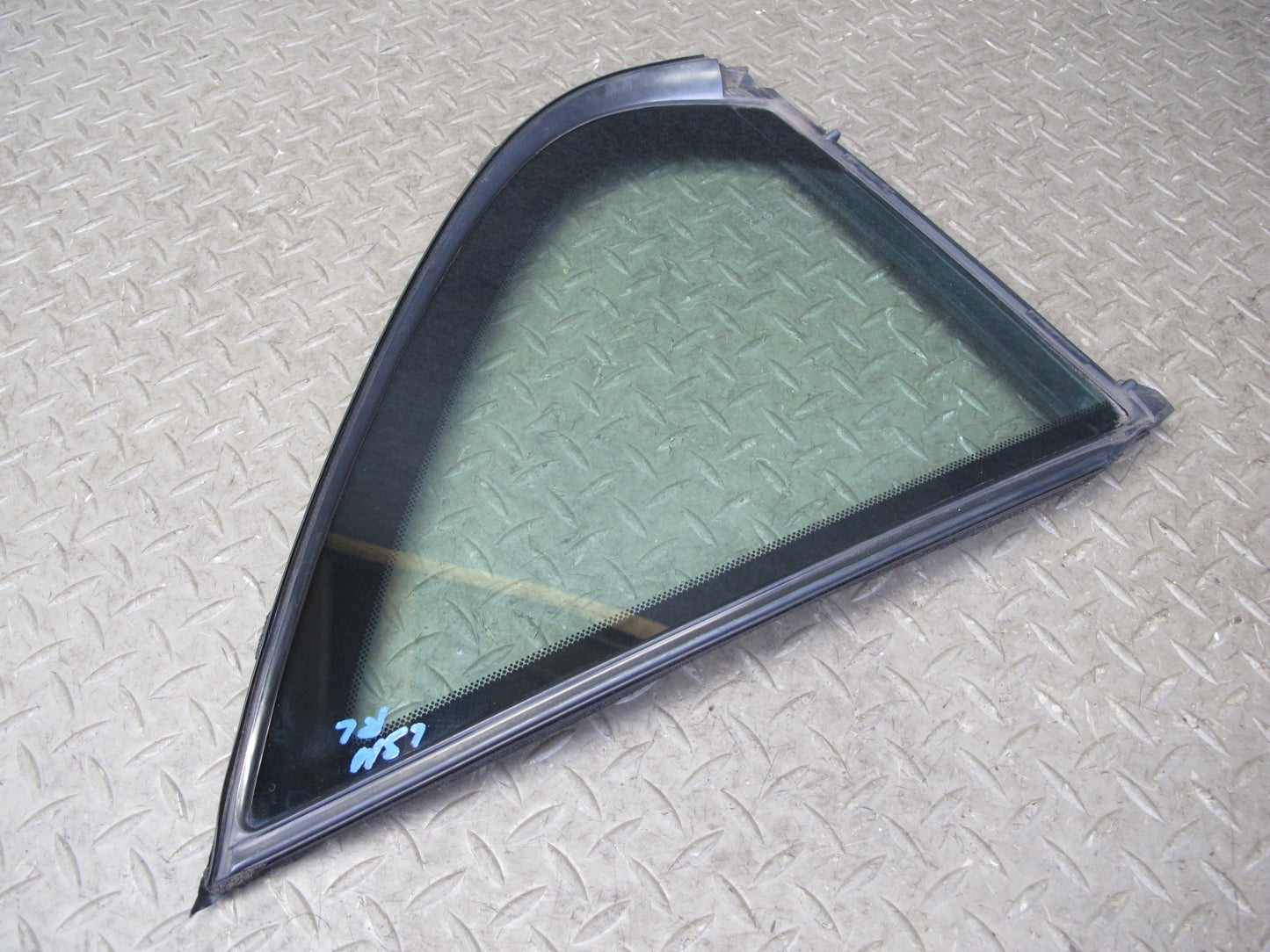 01-06 Lexus UCF30L LS430 Rear Left Door Fixed Glass Window OEM