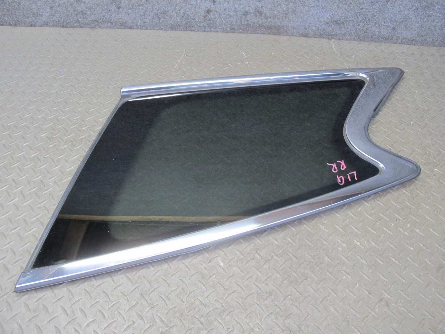 2014-2017 Infiniti QX60 Rear Right Quarter Glass Window