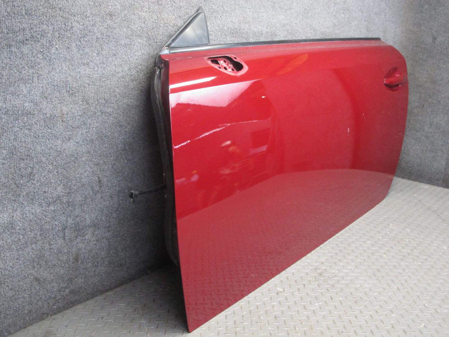 10-15 Lexus IS350 IS250 Convertible Left Driver Door Shell Panel RED Mica OEM