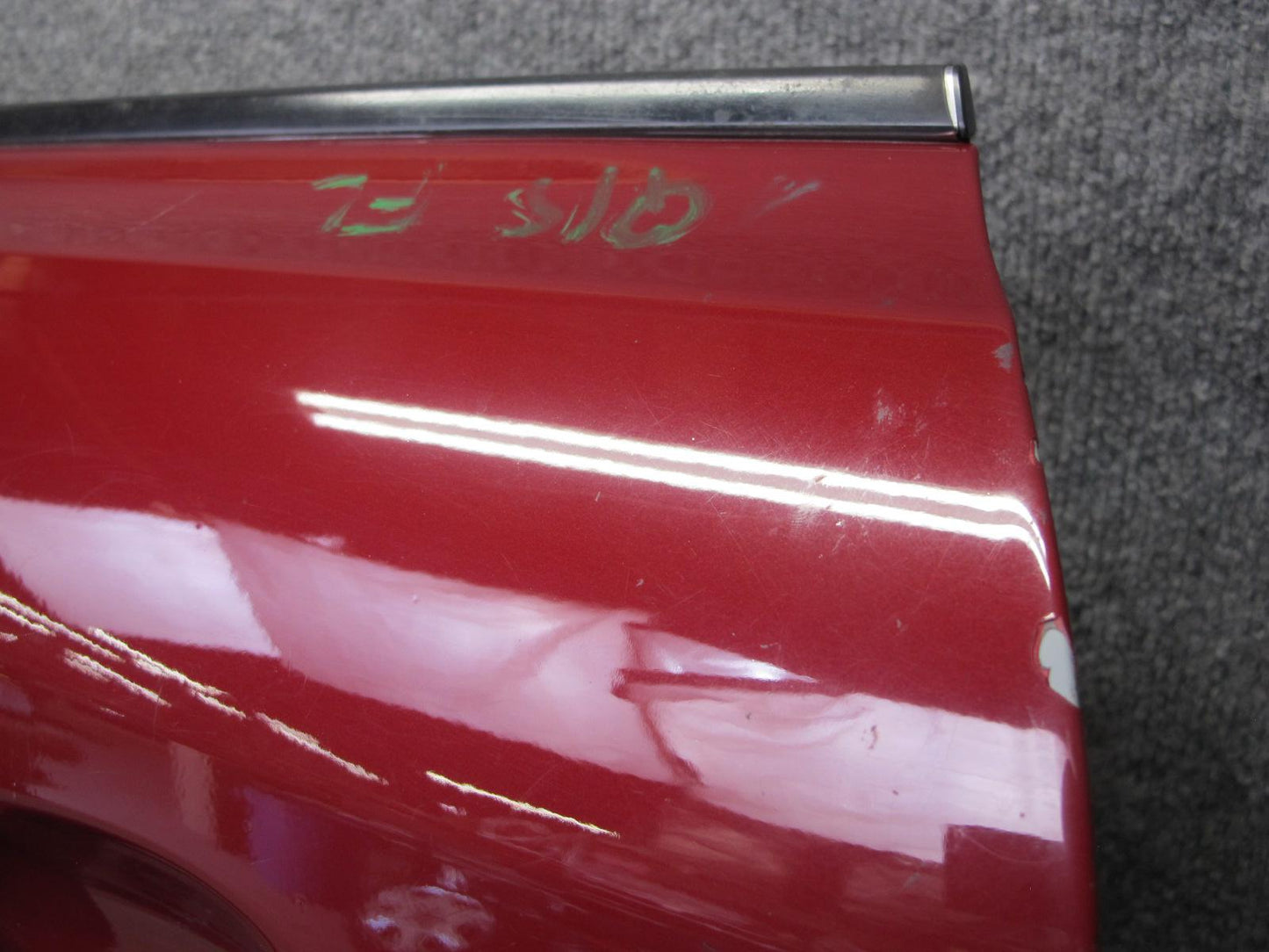 10-15 Lexus IS350 IS250 Convertible Left Driver Door Shell Panel RED Mica OEM