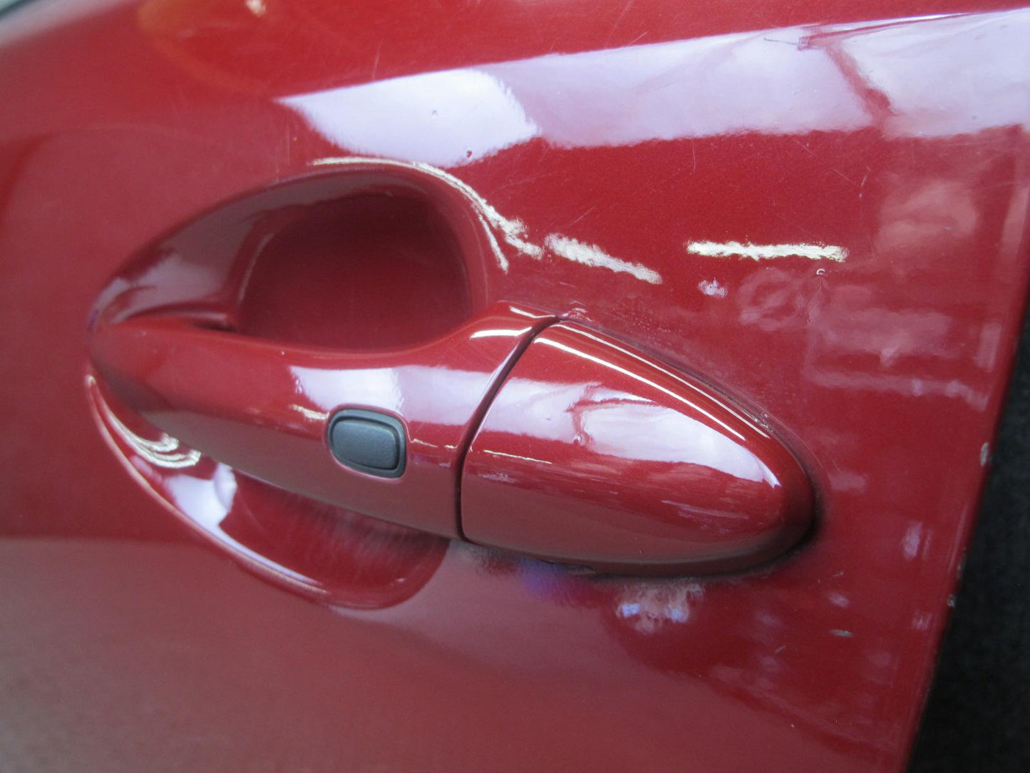 10-15 Lexus IS350 IS250 Convertible Left Driver Door Shell Panel RED Mica OEM