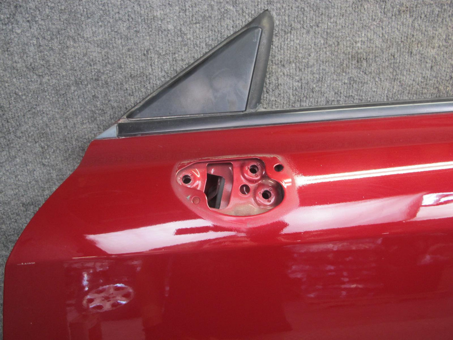 10-15 Lexus IS350 IS250 Convertible Left Driver Door Shell Panel RED Mica OEM