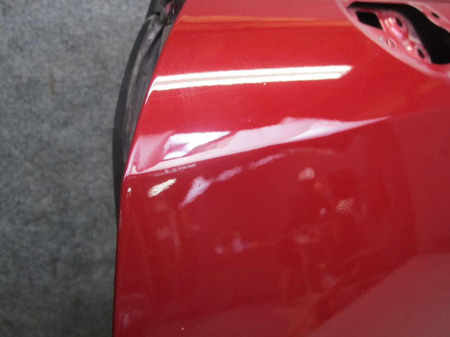 10-15 Lexus IS350 IS250 Convertible Left Driver Door Shell Panel RED Mica OEM