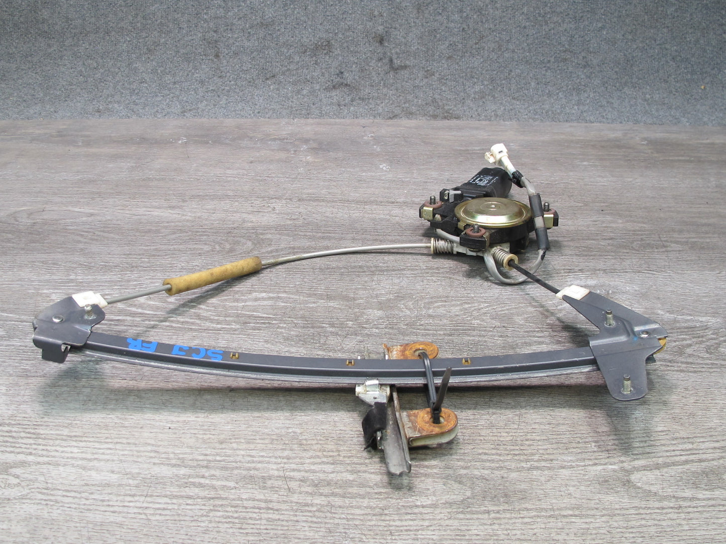92-94 Lexus JZZ31L SC400 SC300 Right Passenger Door Window Regulator w Motor OEM