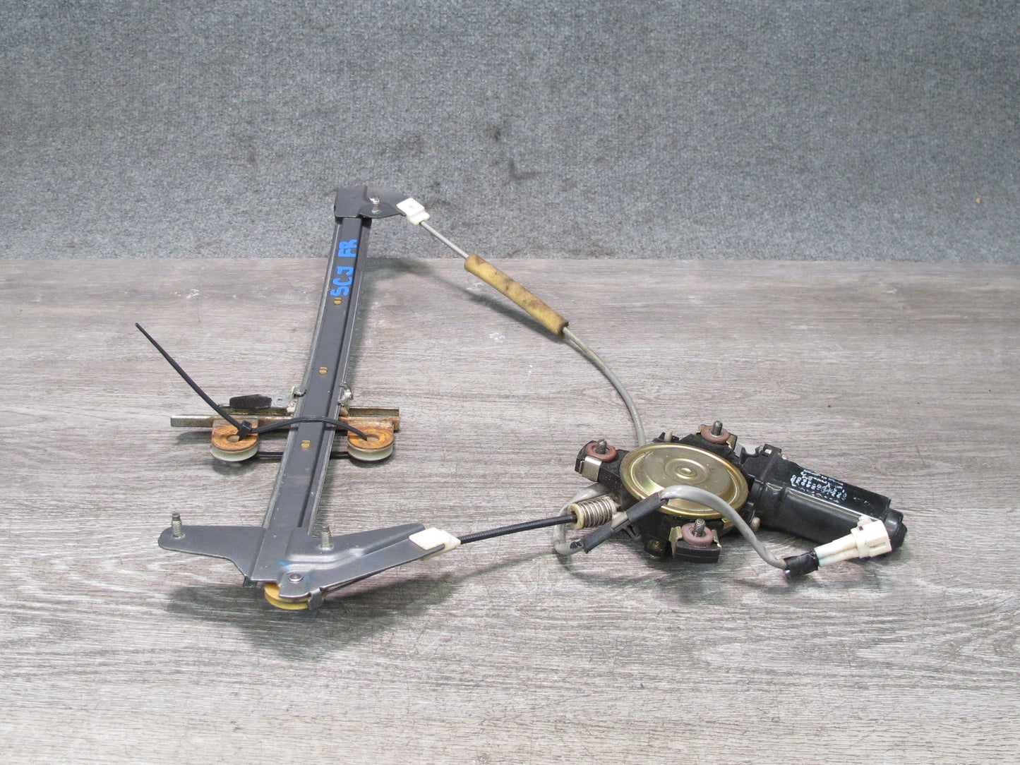 92-94 Lexus JZZ31L SC400 SC300 Right Passenger Door Window Regulator w Motor OEM