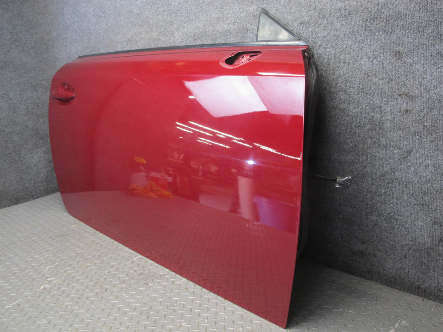 10-15 Lexus IS350 IS250 Convertible Right Pass Door Shell Panel RED Mica OEM