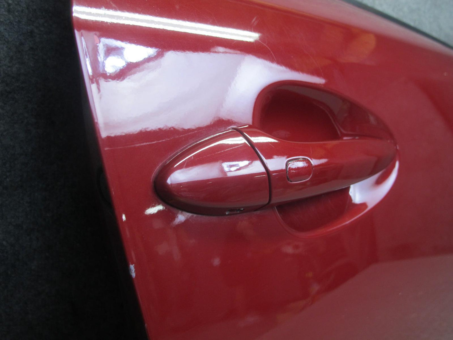 10-15 Lexus IS350 IS250 Convertible Right Pass Door Shell Panel RED Mica OEM