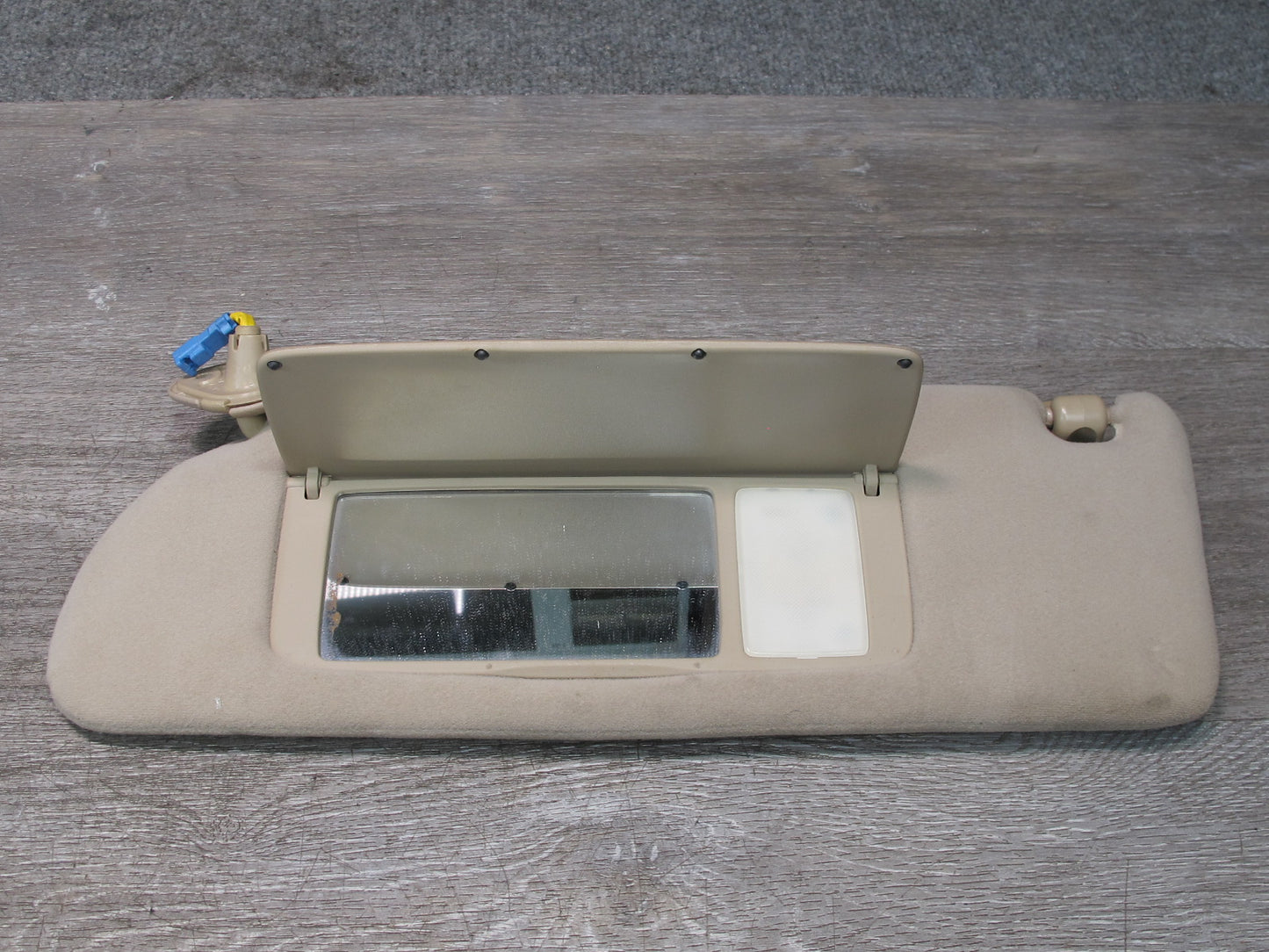 92-94 Lexus JZZ31L SC400 SC300 Set of 2 Front Left Right Sun Visor TAN OEM