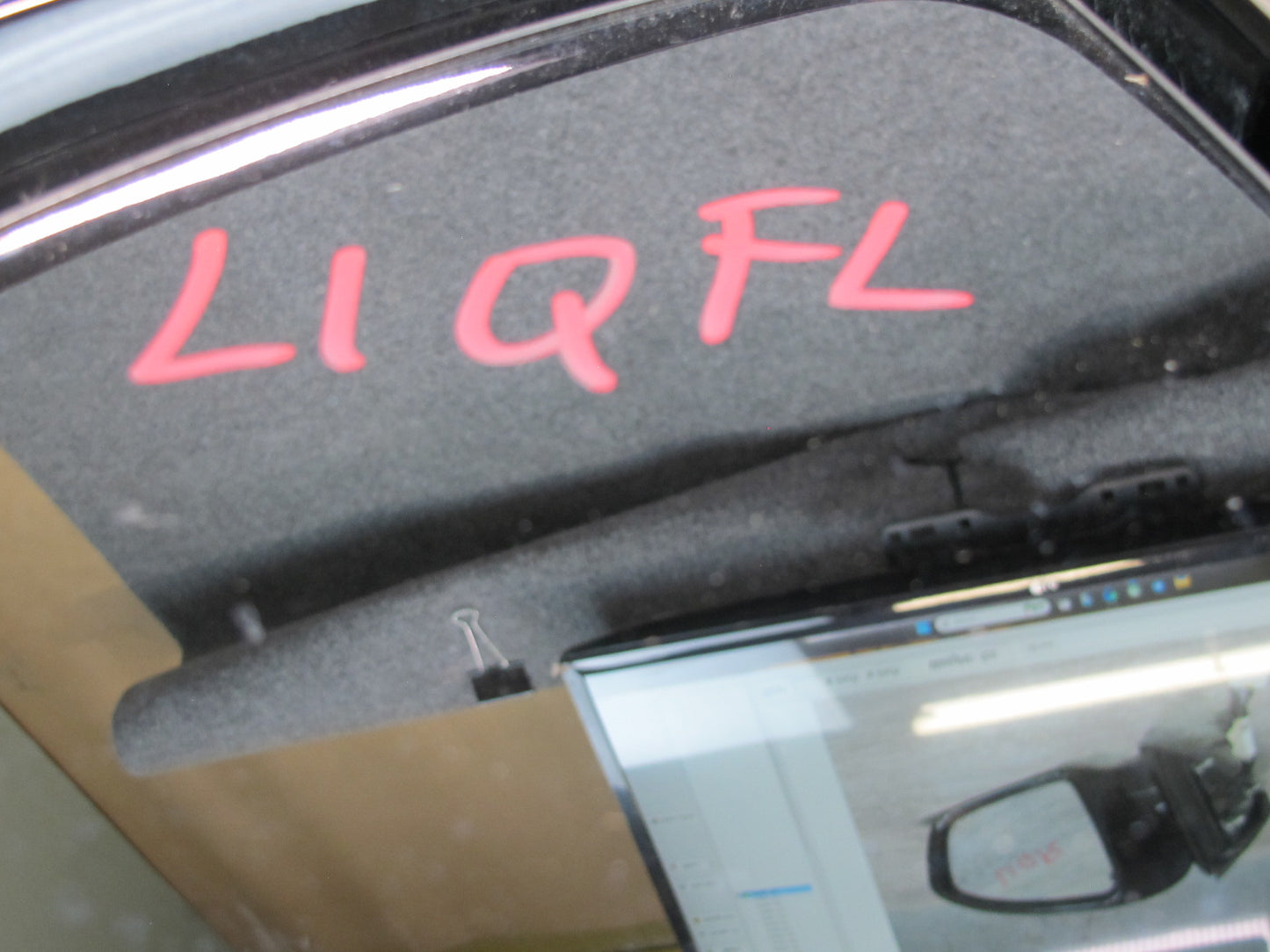 2014-2015 Infiniti QX60 Front Left Door Side View Heated Mirror w Camera