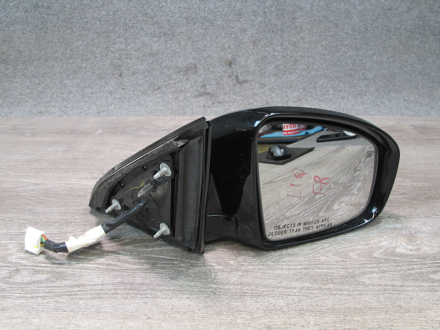2014-2015 Infiniti QX60 Front Right Door Side View Heated Mirror w Camera