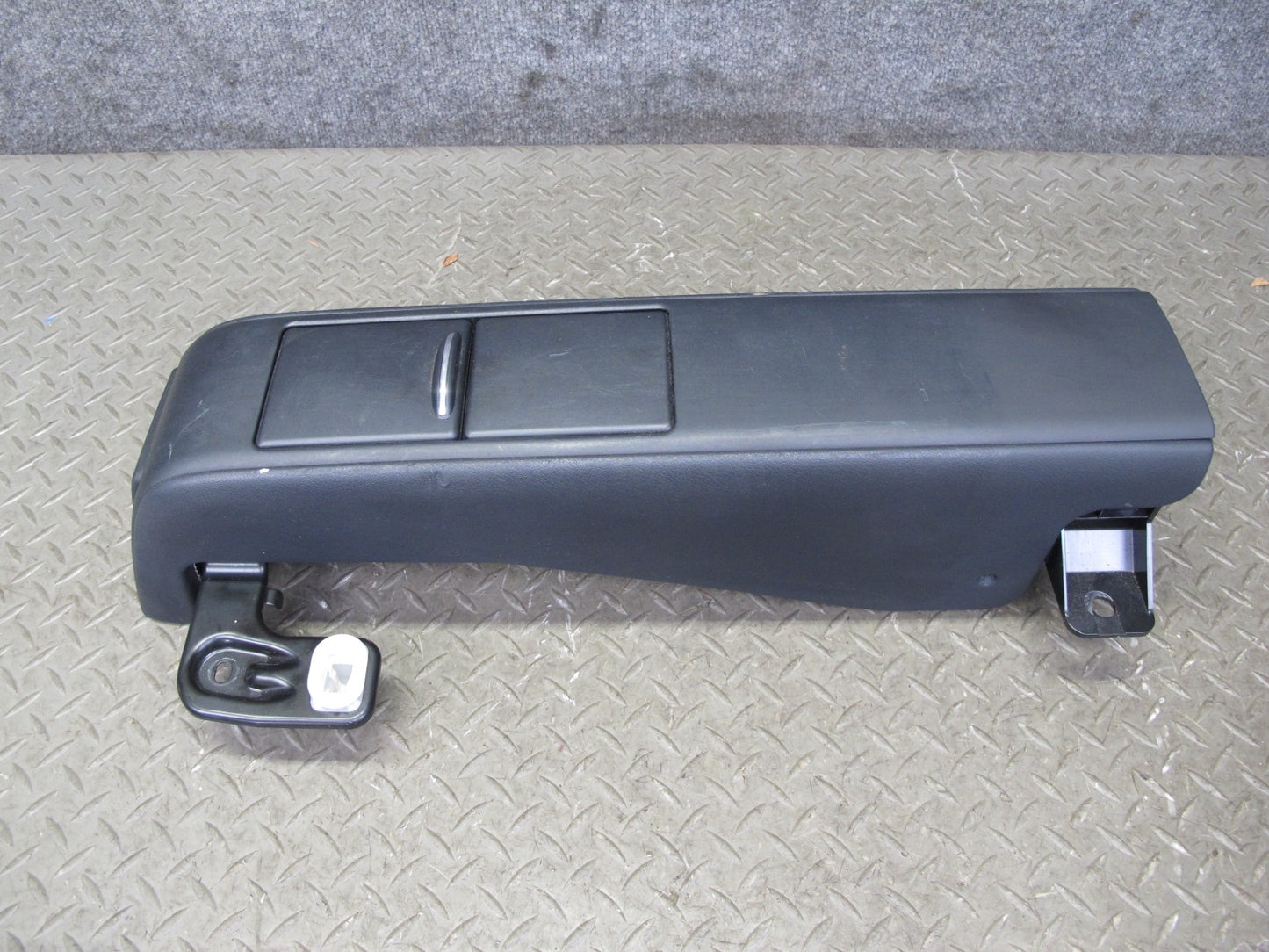 10-15 Lexus IS350 IS250 Convertible Rear Center Console w Armrest Black OEM