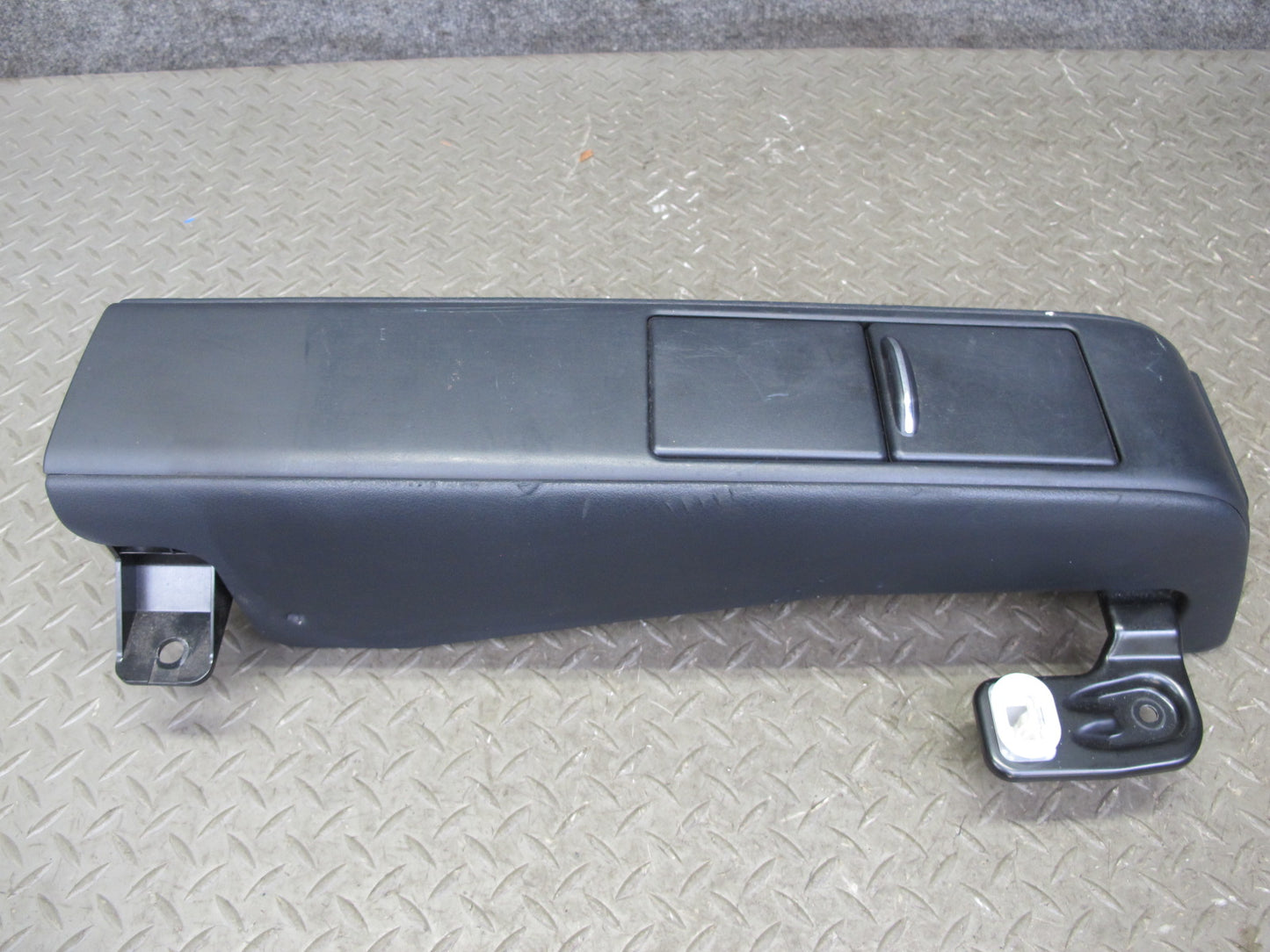 10-15 Lexus IS350 IS250 Convertible Rear Center Console w Armrest Black OEM