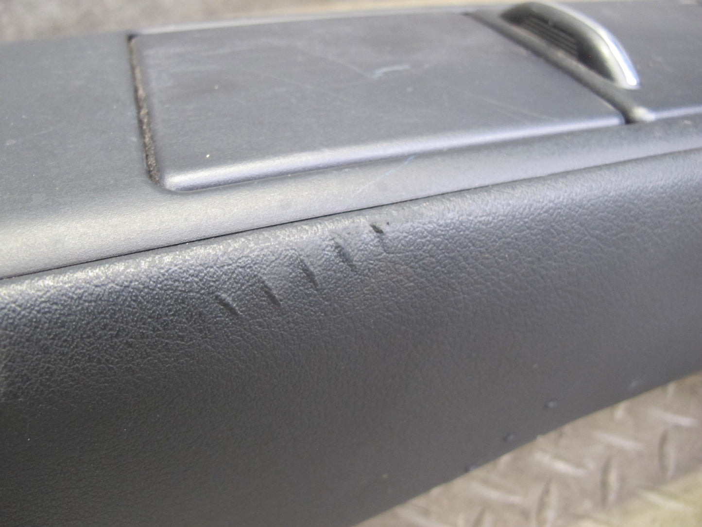 10-15 Lexus IS350 IS250 Convertible Rear Center Console w Armrest Black OEM