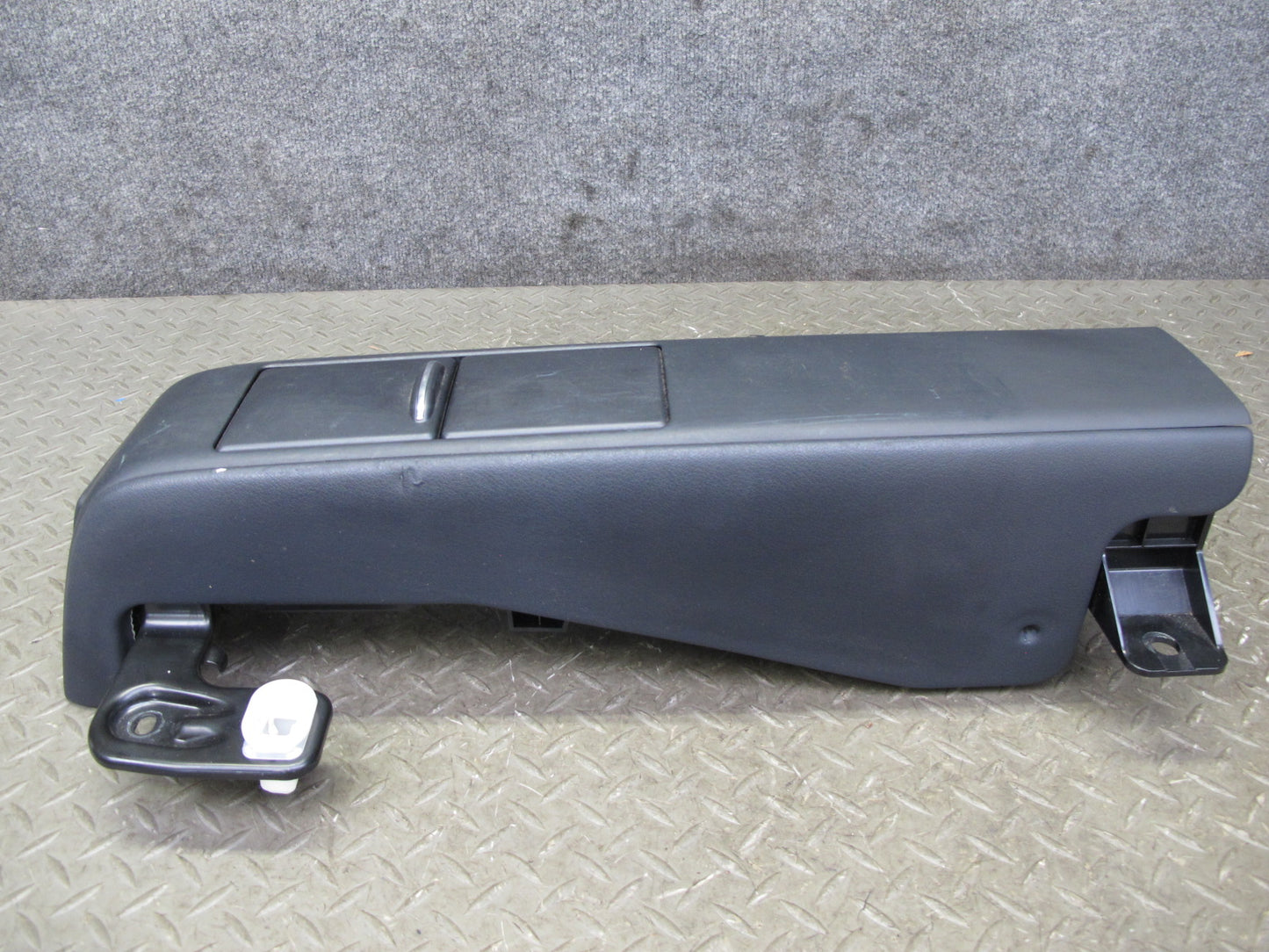 10-15 Lexus IS350 IS250 Convertible Rear Center Console w Armrest Black OEM