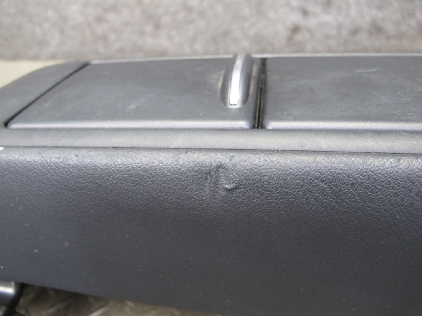 10-15 Lexus IS350 IS250 Convertible Rear Center Console w Armrest Black OEM