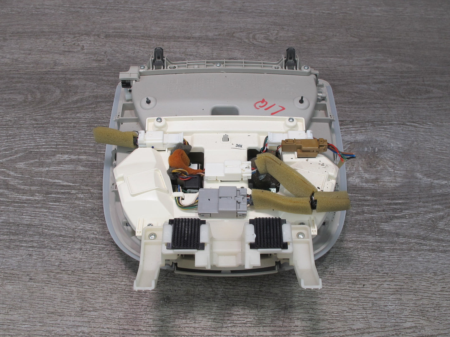 2014-2015 Infiniti QX60 Front & Overhead Console Dome Reading Light Lamp