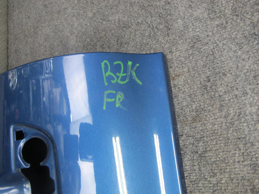 99-02 BMW E36/7 Z3 Right Passenger Door Shell Panel Topas Blue OEM