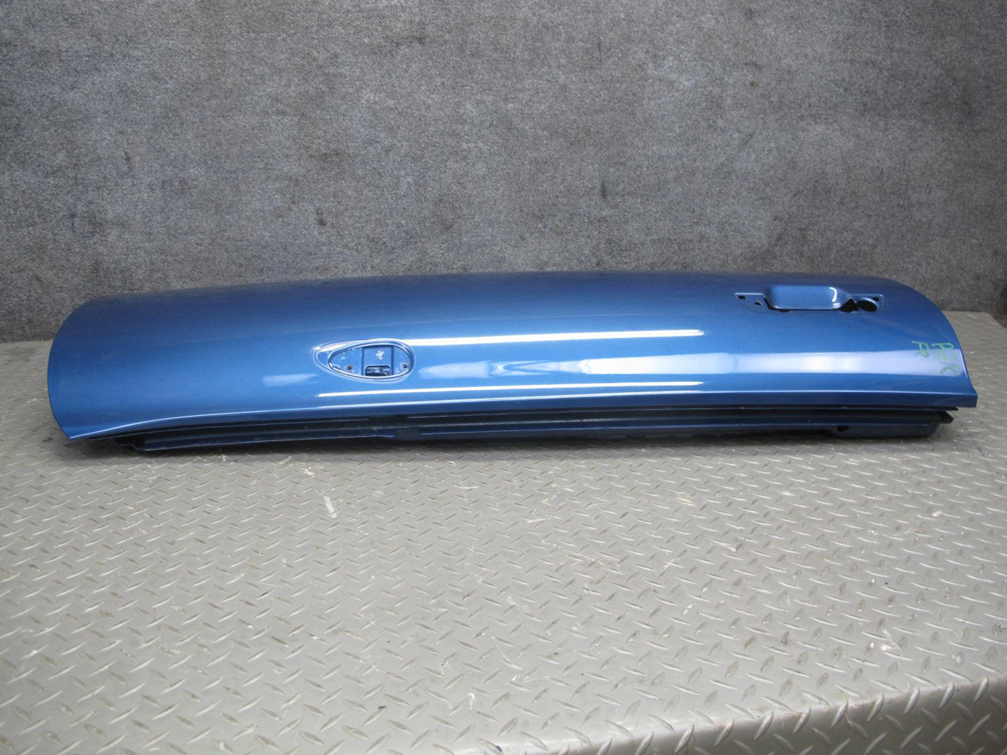 99-02 BMW E36/7 Z3 Right Passenger Door Shell Panel Topas Blue OEM