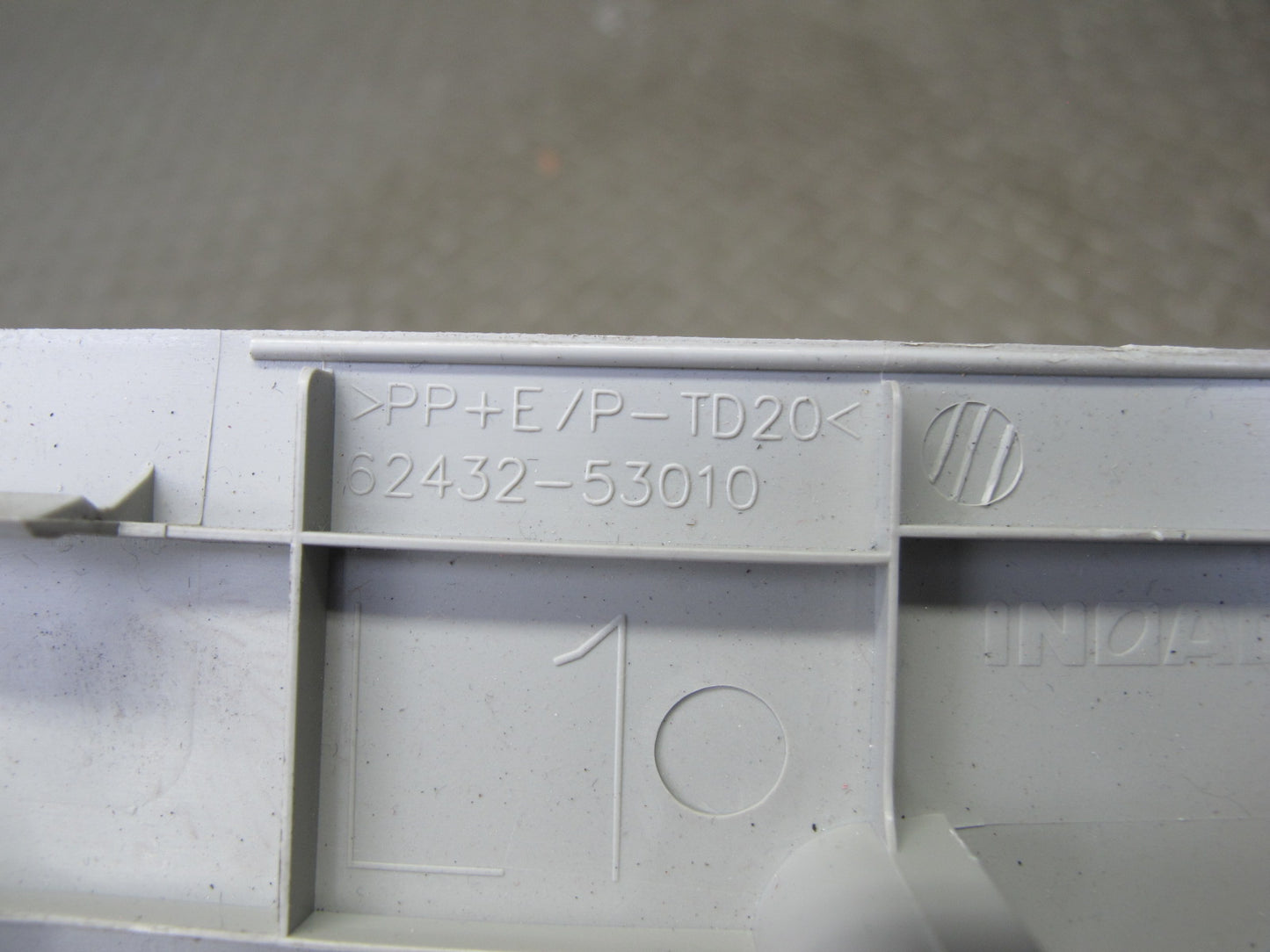 10-13 Lexus IS350 IS250 Convert Set of 2 Left & Right Roof Rail Trim Panel OEM