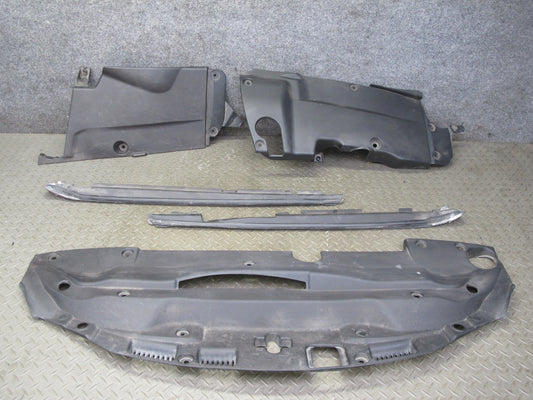 10-13 Lexus GSE20L IS250 Set of 5 Engine Bay Shield Cover Trim OEM