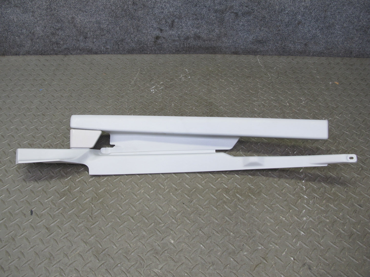 10-15 Lexus IS350 IS250 Convert Left & Right Roof Rail Trim Panel Set Gray OEM