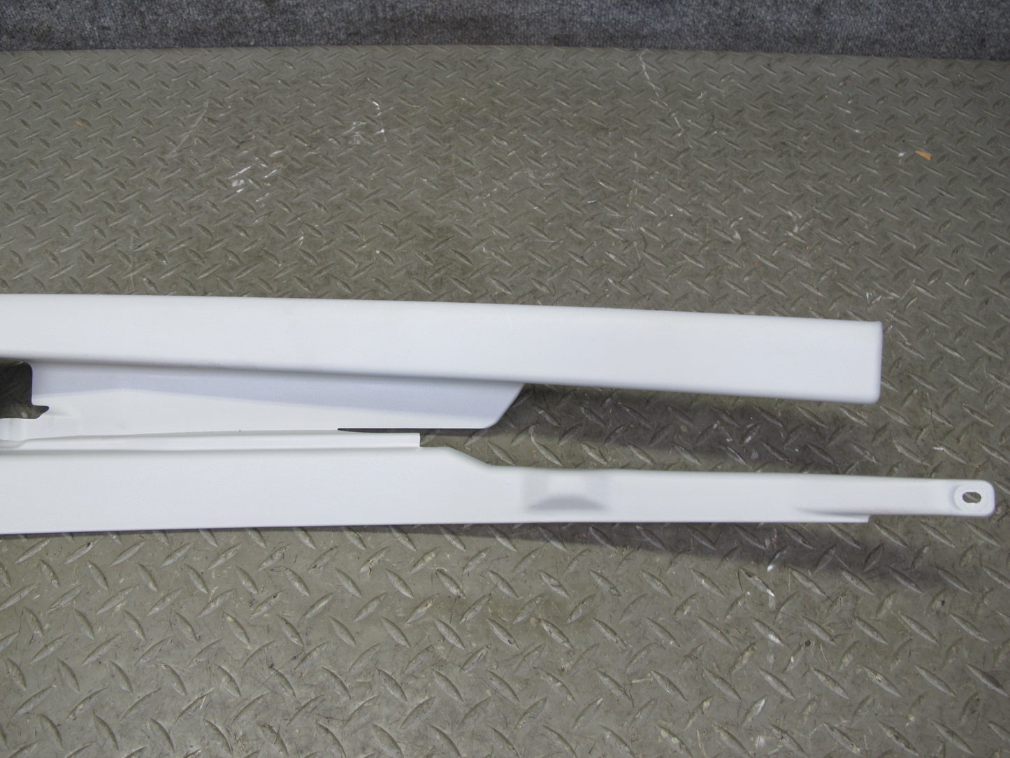 10-15 Lexus IS350 IS250 Convert Left & Right Roof Rail Trim Panel Set Gray OEM