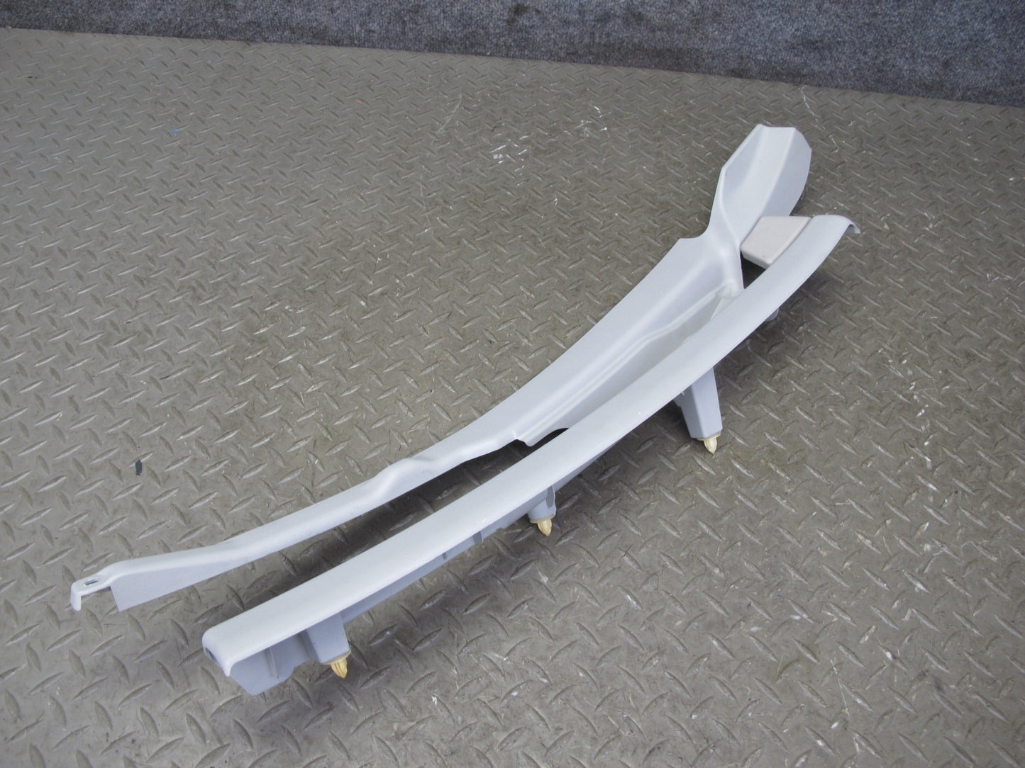 10-15 Lexus IS350 IS250 Convert Left & Right Roof Rail Trim Panel Set Gray OEM