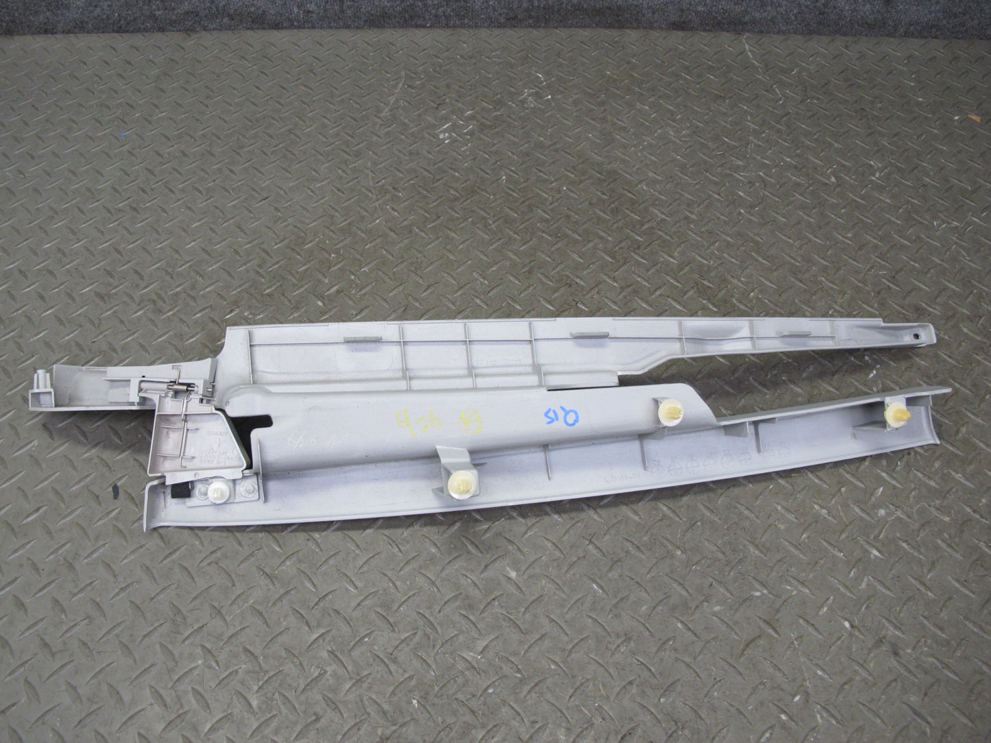 10-15 Lexus IS350 IS250 Convert Left & Right Roof Rail Trim Panel Set Gray OEM