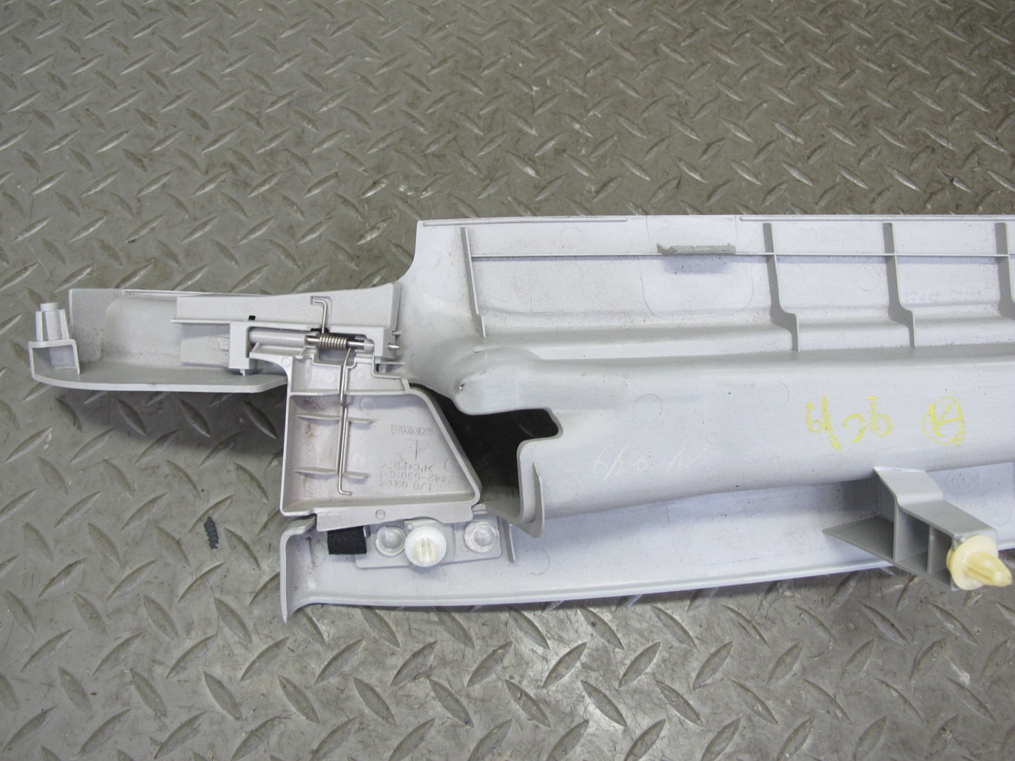 10-15 Lexus IS350 IS250 Convert Left & Right Roof Rail Trim Panel Set Gray OEM