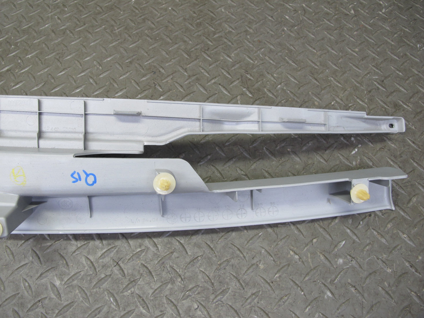 10-15 Lexus IS350 IS250 Convert Left & Right Roof Rail Trim Panel Set Gray OEM