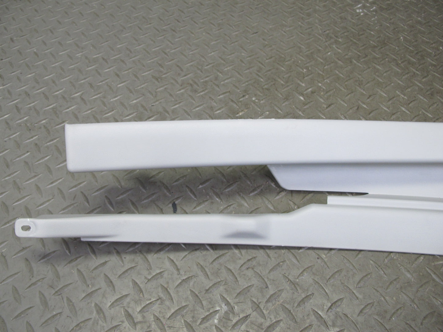 10-15 Lexus IS350 IS250 Convert Left & Right Roof Rail Trim Panel Set Gray OEM