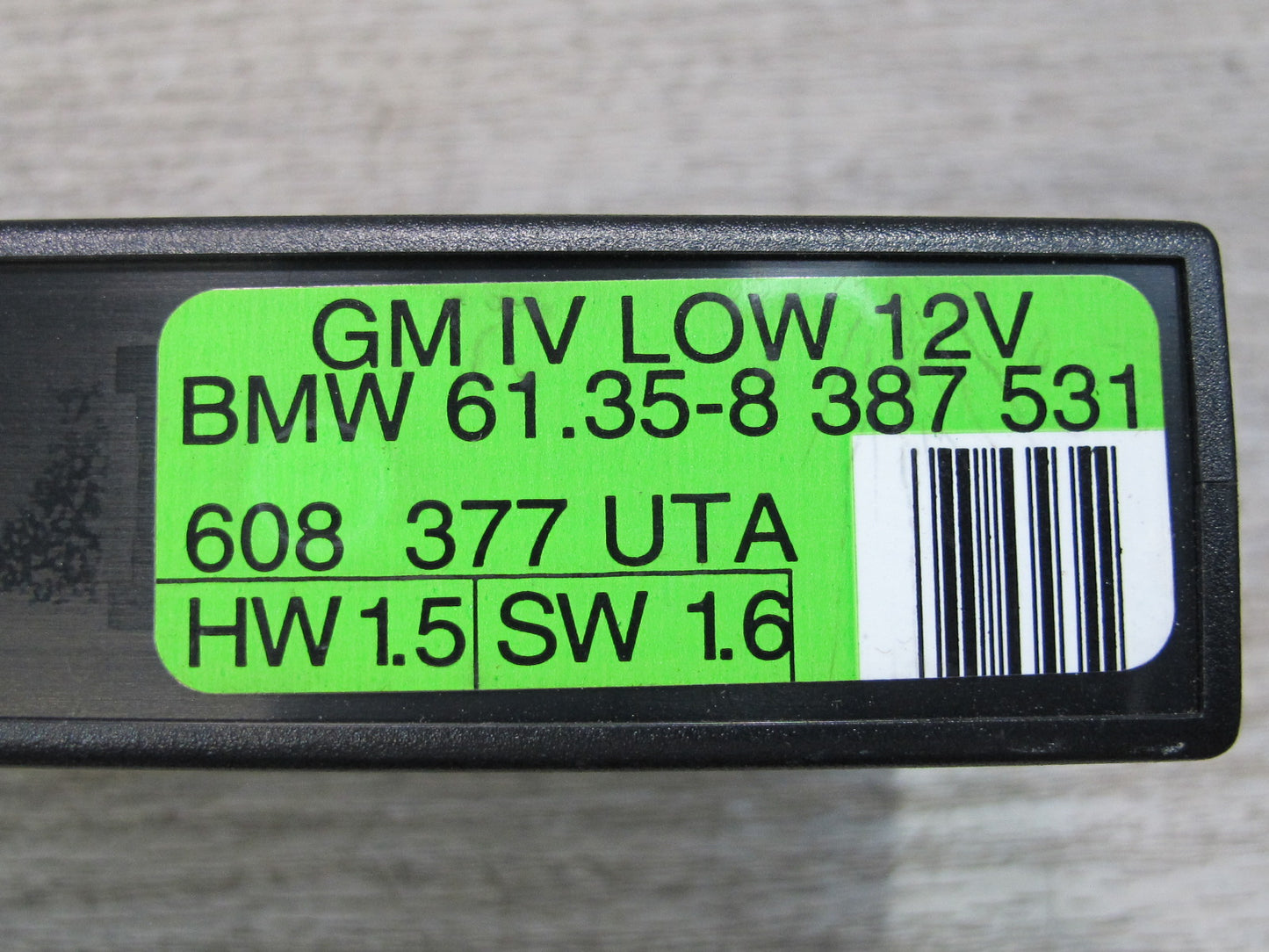 96-02 BMW E36/7 Z3 General Body Control Module Gm-iv GM4 Low 8387531 OEM