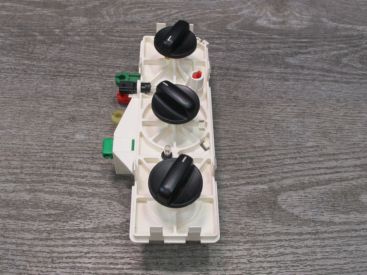 96-02 BMW E36/7 Z3 Manual A/C Heater Control Panel Base Plate w Switches OEM