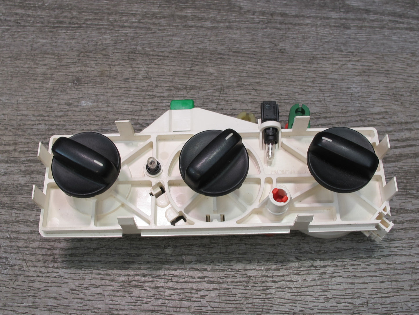96-02 BMW E36/7 Z3 Manual A/C Heater Control Panel Base Plate w Switches OEM