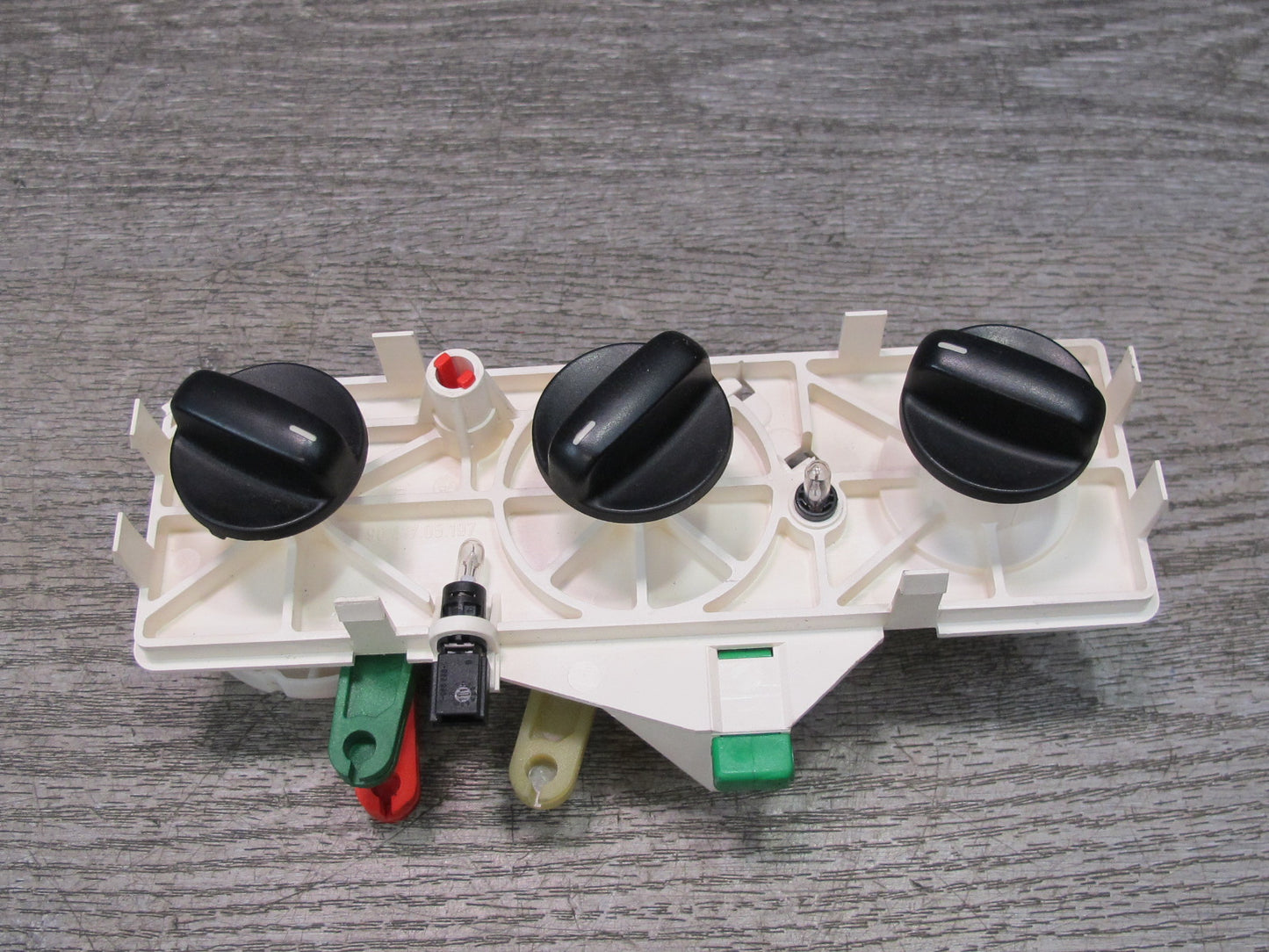 96-02 BMW E36/7 Z3 Manual A/C Heater Control Panel Base Plate w Switches OEM