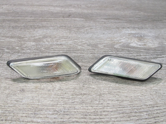 96-02 BMW E36/7 Z3 Front Right & Left Fender Marker Turn Signal Light Set OEM