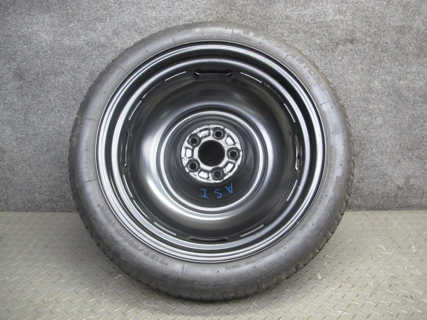 08-14 Subaru Impreza WRX Emergency 17" R17 Spare Tire Wheel 17x4T ET30 5x100 OEM