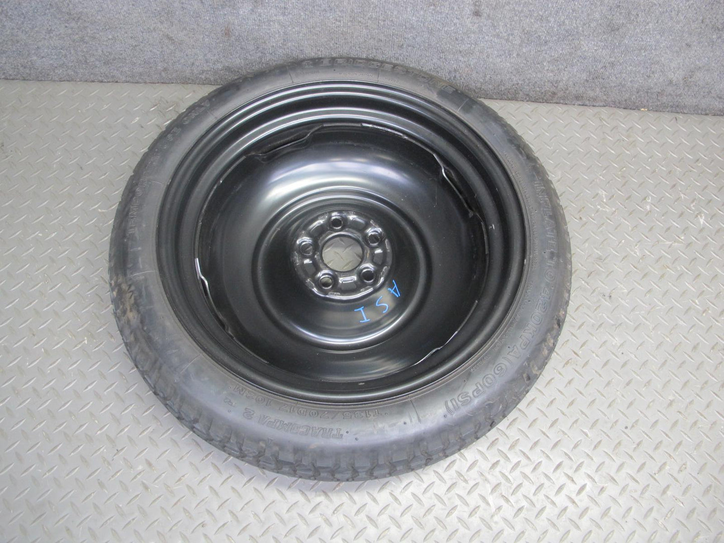 08-14 Subaru Impreza WRX Emergency 17" R17 Spare Tire Wheel 17x4T ET30 5x100 OEM
