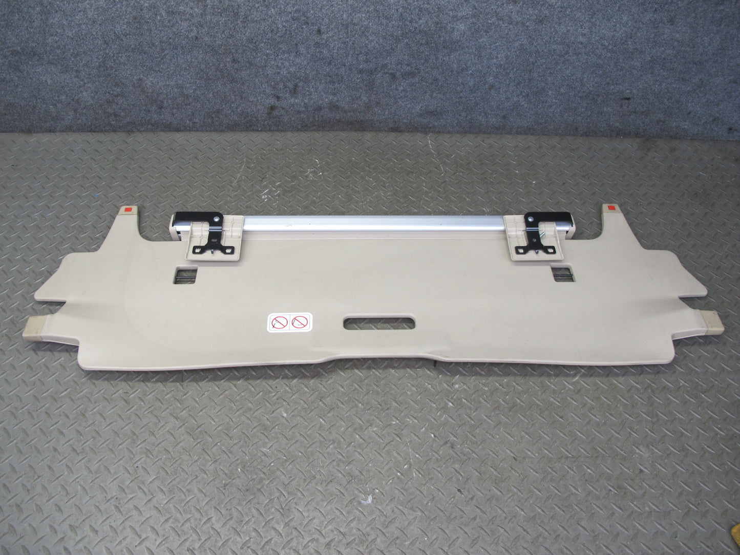10-11 Lexus GSE20L IS350 IS250 Convertible Rear Trunk Partition Panel Ivory OEM