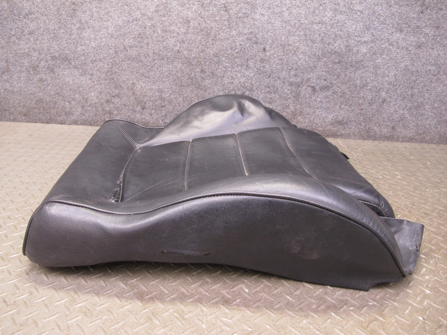 86-88 Volkswagen Scirocco MK2 Front Right Seat Upper Leather Cushion Black OEM