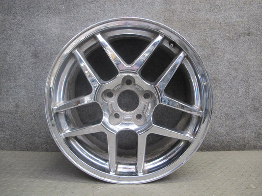 97-04 Chevrolet Corvette C5 Aftermarket R18" Chrome Alloy Wheel Rim 18x9.5J ET65