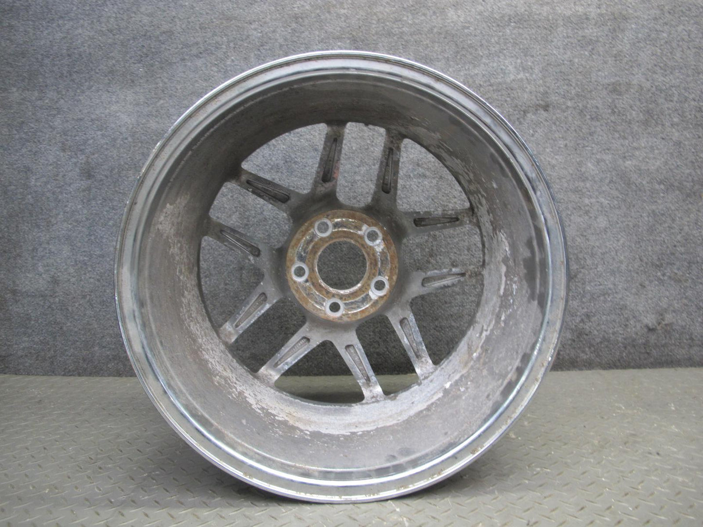 97-04 Chevrolet Corvette C5 Aftermarket R18" Chrome Alloy Wheel Rim 18x9.5J ET65