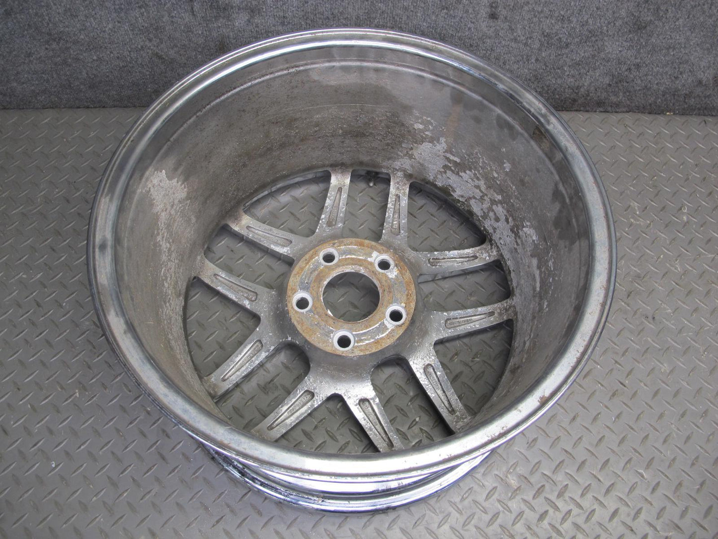 97-04 Chevrolet Corvette C5 Aftermarket R18" Chrome Alloy Wheel Rim 18x9.5J ET65