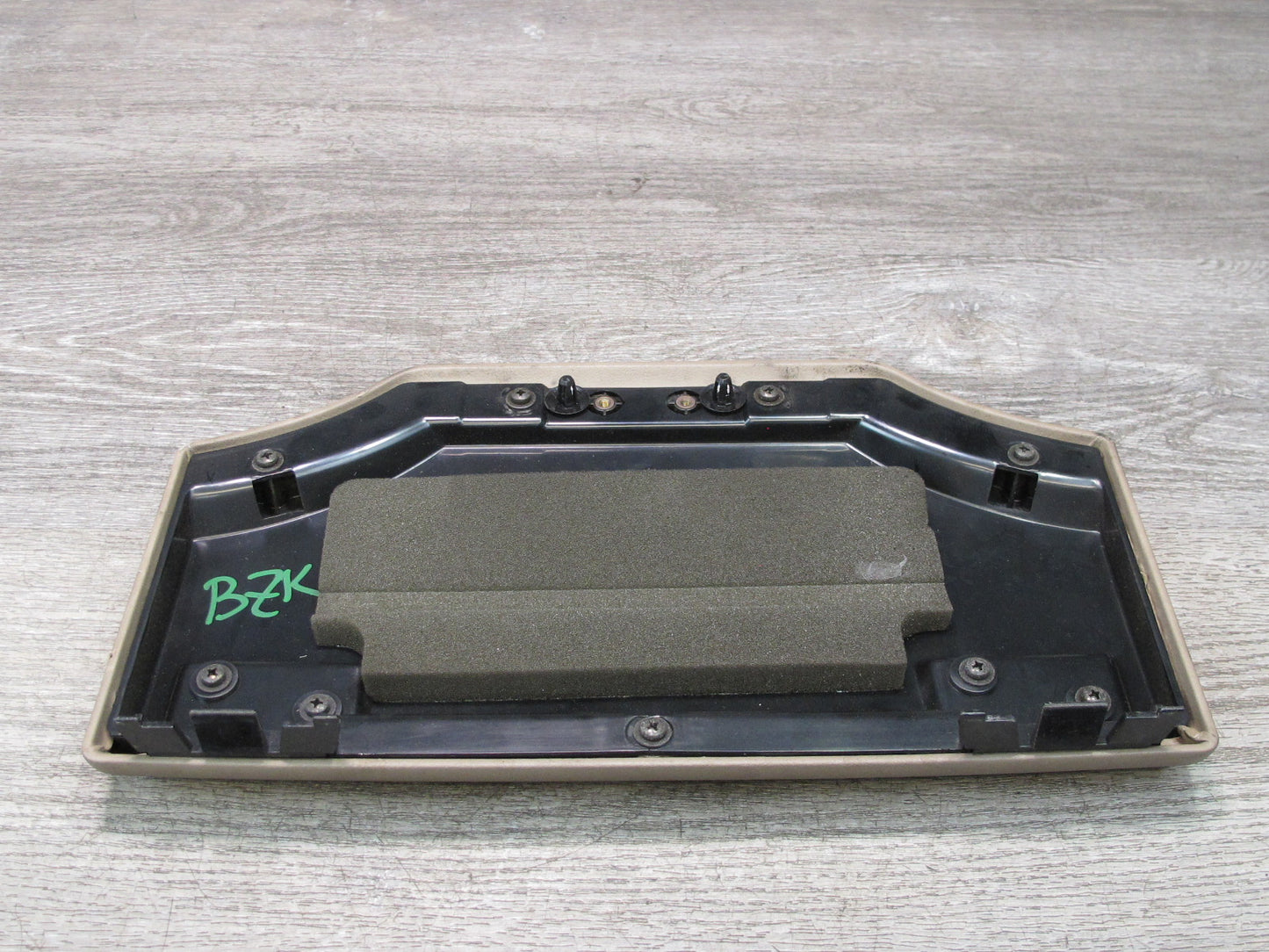 00-02 BMW E36/7 Z3 Roadster Rear Oddments Box TOP Storage Lid Cover Beige OEM